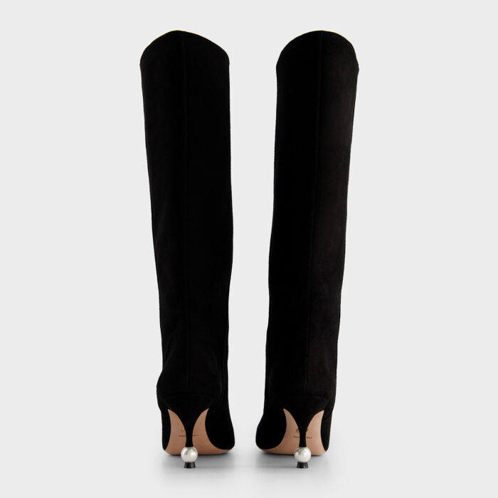 Boots with hotsell pearl heel