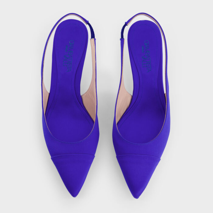 Christian Louboutin Sova 85 Electric Blue Patent Leather Heel Sandal –  Luxuria & Co.