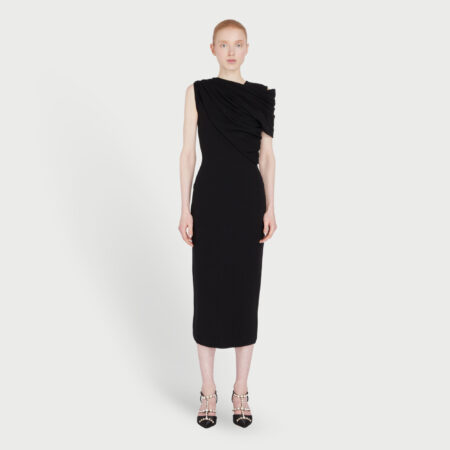 Giambattista Valli Black Ostrich Feather Trim Dress at 1stDibs   gimabttista valli ostrich feather dress, giambattista valli ostrich feather  dress, giambattista valli ostrich dress