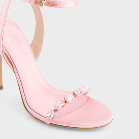 Giambattista Valli crystal embellished heels - Grey