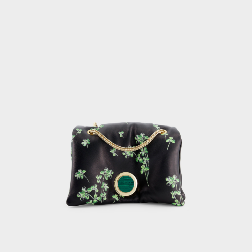 Mini airbag in stampa Lucky Love nera