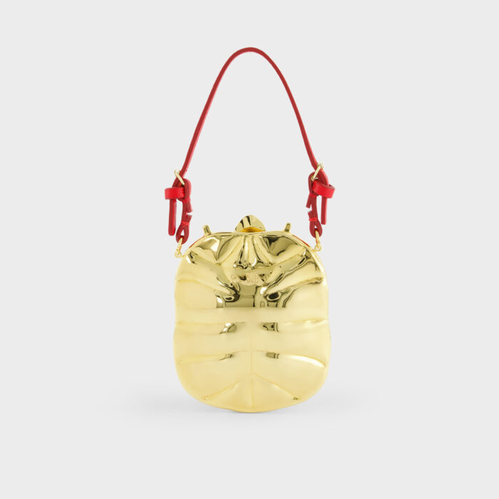 Borsa Clutch Esopo dorata Giambattista Valli Paris Haute Couture