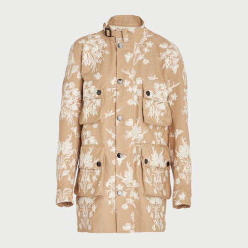 Ganni leclair satin jacket store
