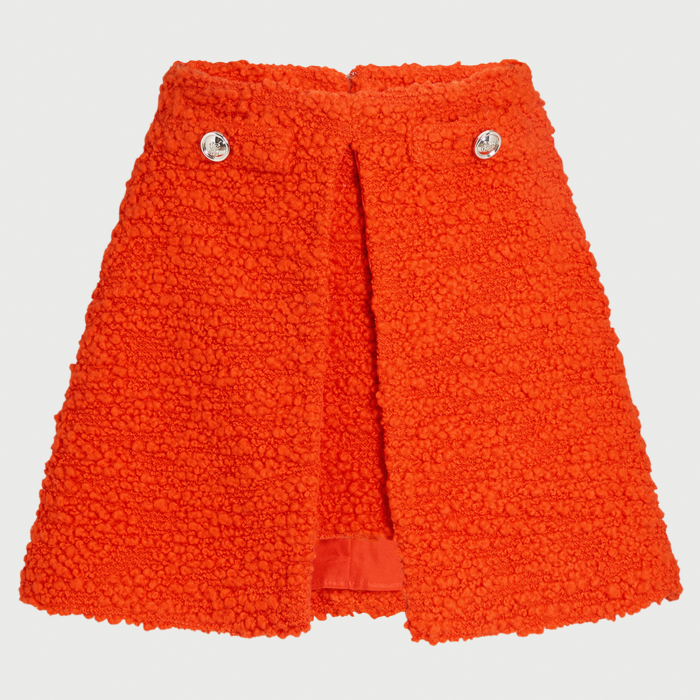 Coral tweed skirt Giambattista Valli Paris Haute Couture