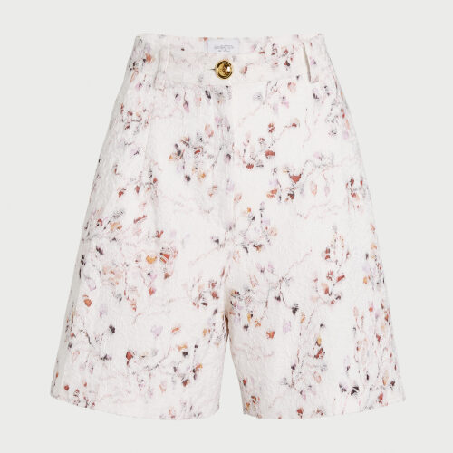 Shorts multicolore jacquard