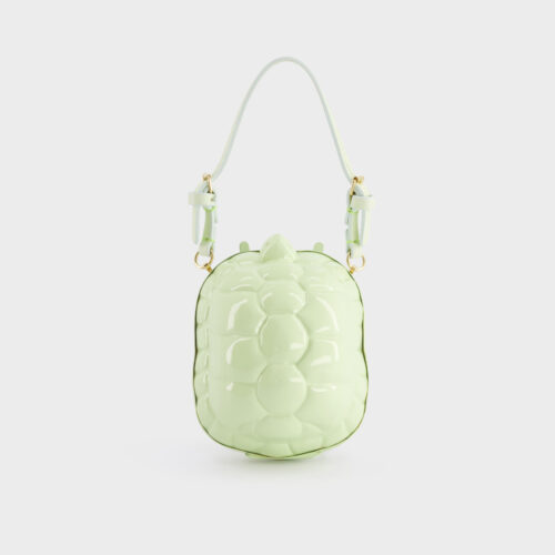 Borsa Clutch Esopo verde chiaro