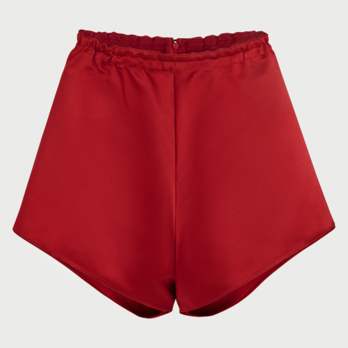Shorts in duchesse bordeaux