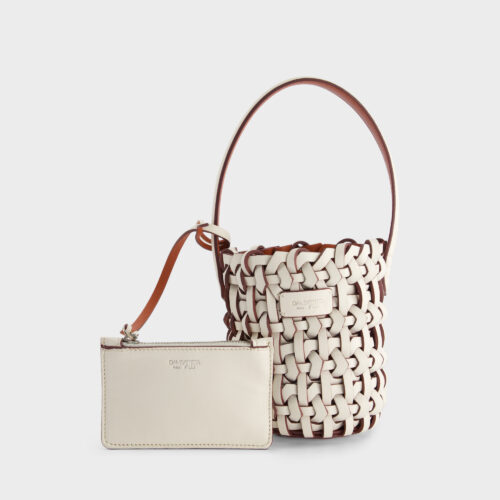 Panier medium ivoire